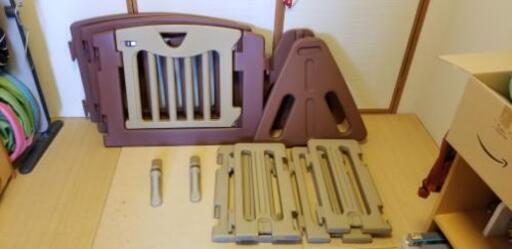 【美品】日本育児　キッズパーテーション