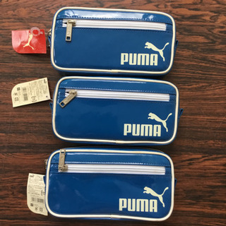 【新品未使用 タグ付き】puma エナメルペンケース