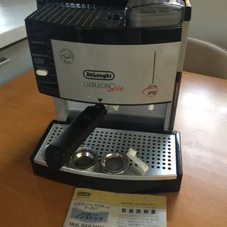 delonghi エスプレッソ/カプチーノメーカー BAR M200