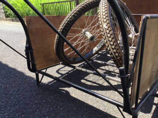 取引き中ですリヤカー 値下げ有り