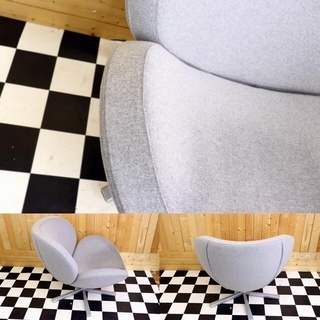 岐阜直接引き取り歓迎　ボーコンセプト(BoConcept) Schellyチェア　リビングチェア　830×930×870　家具　インテリア　タイプグレー
