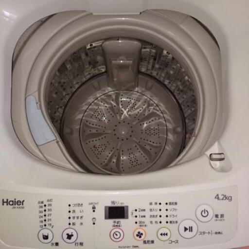 【お取引中】2018年製/洗濯機4.2kg  1年弱使用