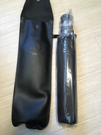 新品未使用！自動開閉折りたたみ傘★収納袋付き