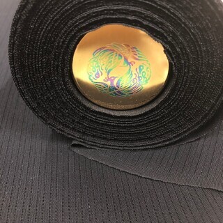 正絹 王珠 反物 着物 黄櫨染 皇室天覧絹　MM69