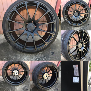 BMW 鍛造prodrive ホイール 3シリーズ、4シリーズ 、M3、M4 F30F31F32F33F36F80F82 艶消しブラック タイヤ付き ヨコハマアドバンV105