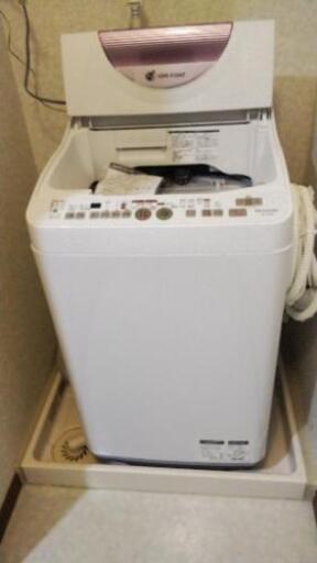 ［ 取引中］SHARP乾燥機能付き洗濯機2014年製ES-TG60L