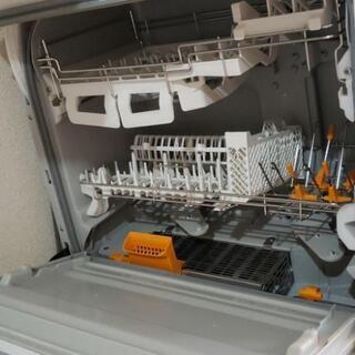 【値下】(美品)Panasonic 食洗機 NP-TR9-W　分岐水栓つき