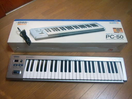 Edirol By Roland Midiキーボード コントローラー Pc 50 49鍵 値下げしました ひでさん 宮原の楽器の中古あげます 譲ります ジモティーで不用品の処分