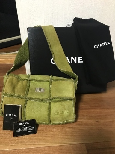 本物★シャネルムートンショルダー♪