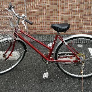 27インチ自転車　(サビ等あり)