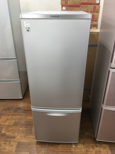 パナソニック 168L 2ドア冷蔵庫 2015年製 NR-B178W-S
