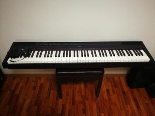 マルコさん取り置き」ヤマハ コンパクト電子ピアノ p-115b美品