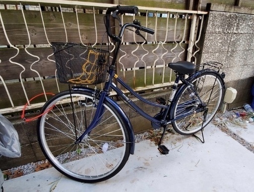 自転車 27インチ ママチャリ 錆キズなし