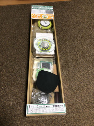 未使用品 フライフィッシングセット セブンエイト 東岡崎のマリンスポーツの中古あげます 譲ります ジモティーで不用品の処分