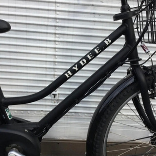 電動アシスト自転車 子供乗せ付 ハイディビー 黒 8AH