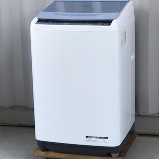 美品！日立 洗濯機◇8㎏◇ビートウォッシュ◇ナイアガラビート洗浄◇2016年製◇BW-V80A◆RS-0214