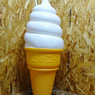 (4095-0）☆日世☆ソフトクリーム電飾看板/店頭用♪ 4095-0）☆日世☆ソフトクリーム電飾看板/店頭用♪