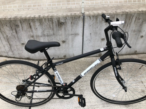 3月購入 節約 クロスバイク FREYS 自転車 6段変速 700x28C 