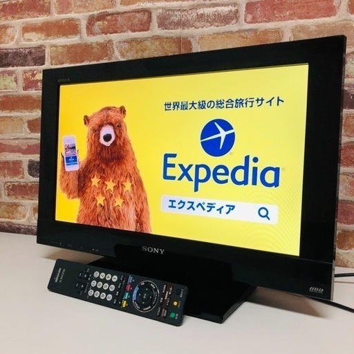 即日受渡可‍♀️SONY BRAVIA 22V型 液晶テレビ  HDD内蔵 10,000円