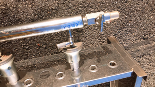 業務用 4連厚さ1cm鉄板 美品 都市ガス使用