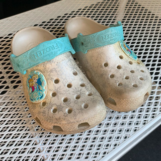 子供用シューズ　子供靴　Crocs アナ雪