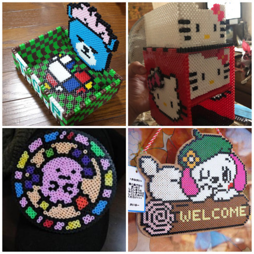 アイロンビーズ パーラービーズ ღmickeyღ 西都城のその他の中古あげます 譲ります ジモティーで不用品の処分