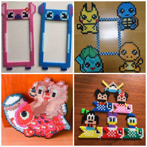 アイロンビーズ パーラービーズ ღmickeyღ 西都城のその他の中古あげます 譲ります ジモティーで不用品の処分