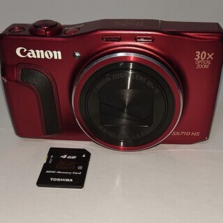 【Canon】 PowerShot SX710 HS レッド 　...