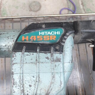 ☆日立工機 HITACHI H45SR 電動ハンマー◆堅牢アルミボディに、二重絶縁構造