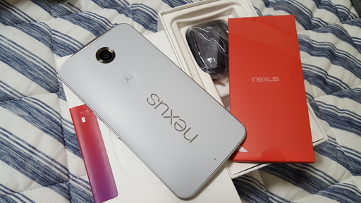 nexus6 simフリー 64GBモデル ほぼ新品