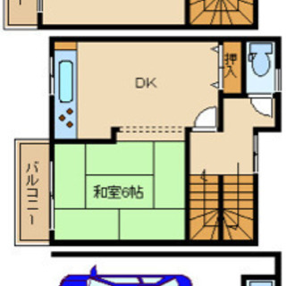 屋根付き駐車場！戸建て♪ − 大阪府