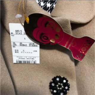 ANNA SUI キャメルベージュ コート 新品タグ付き