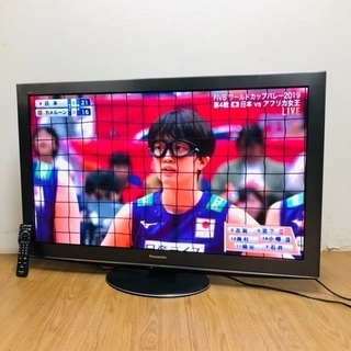 ①即日受渡❣️Panasonicビエラ46型TVフルハイビジョンテレビ18000円