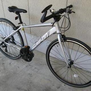 〔新古車〕サカモト・air-on（アルミフレーム・シマノ製２１段変速・７００－２８C）