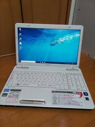 【core i5＋新品SSD240GB　バッテリー新品♪】サクサク動作♪ ノートパソコン 東芝 DVDドライブ すぐに使える セットアップ済み 無線LAN Wi-Fi 15.6インチ ハイスペック PC テンキー付きキーボード
