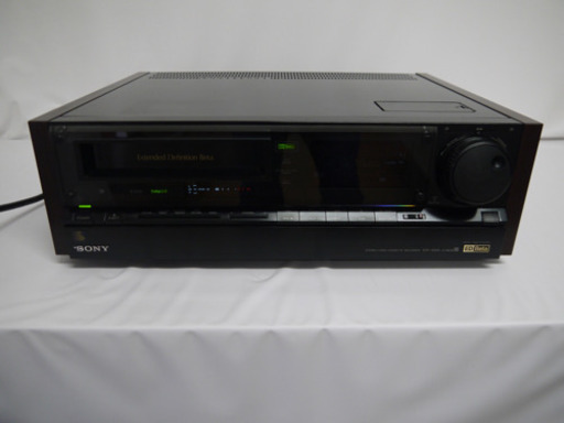 ①SONY ベータビデオデッキ EDV-9000  箱無し