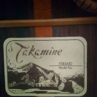 Takamine　エレアコ　FD460SC&ハードケース
