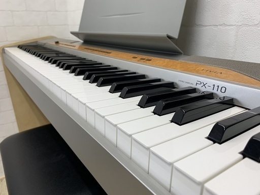 CASIO 電子ピアノ Privia PX-110 スタンド付 電子ピアノ カシオ PX-110