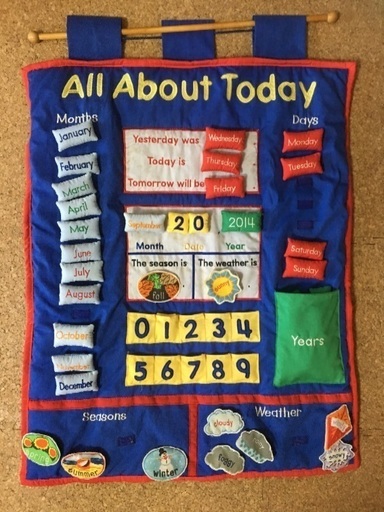 布製 英語学習カレンダー All About Today ジェニファー 大田のキッズ用品 幼児教育 の中古あげます 譲ります ジモティーで不用品の処分 布製 英語学習カレンダー All About Today ジェニファー 大田のキッズ用品 幼児教育 の中古あげます 譲ります ジモティーで不用品の処分