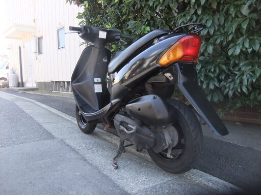 スズキ レッツⅡ後期型 中古実動車 タイヤ前輪新品・後輪バリ山 バッテリー