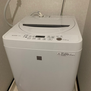 SHARP 4.5kg洗濯機 2015年製