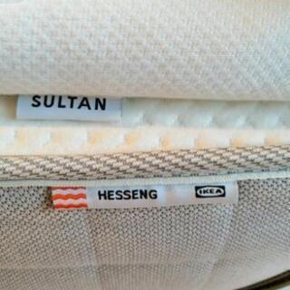 IKEAクイーンサイズベッド一式