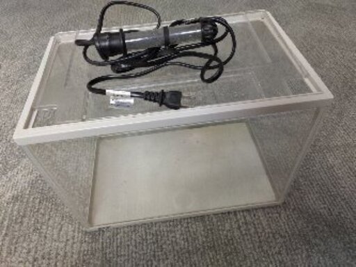 プラ水槽ヒーター付き 使用品 ミッティ 門戸厄神のその他の中古あげます 譲ります ジモティーで不用品の処分