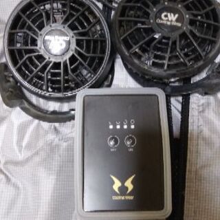 空調服フルセット2着バートル サンエス28、29までの即決引き渡しなら