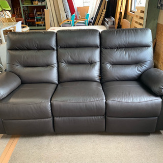 ニトリ 電動リクライニングソファ 3人掛け 美品 w2-worldbuffet.co.uk