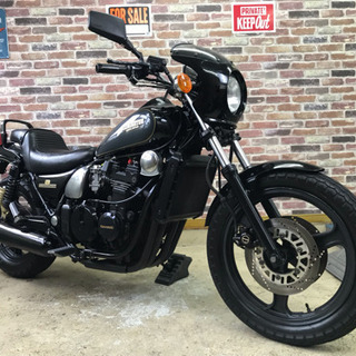 エリミネーター400新車外しタンクセット ブルー×ブラック