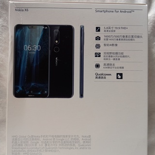 ☆ノキア Nokia 6.1 Plus (TA-1103) スマートフォン 4G
