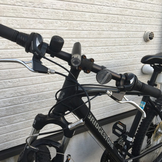 Bridgestone—マウンテンバイク　鍵・ライト・クリーナー・カバー付き