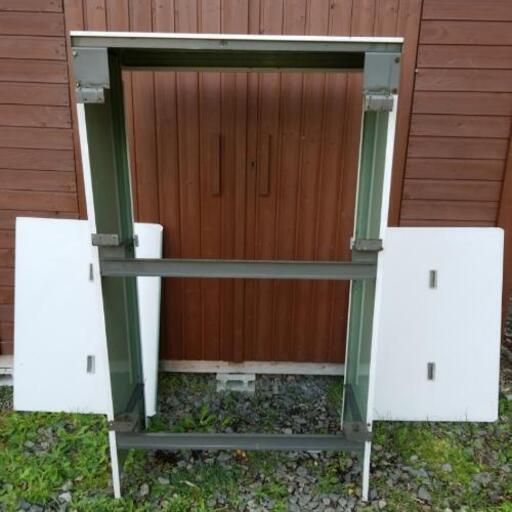 配達可 プロパンガス容器収納庫セフティボックスケース屋外50ｋｇ容器2本用 物置ｂｏｘ Bran 平岸の生活雑貨の中古あげます 譲ります ジモティーで不用品の処分