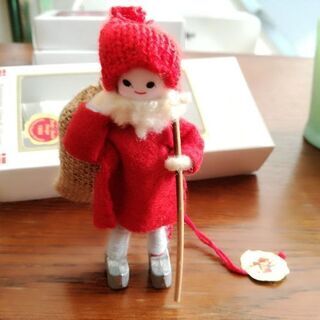 北欧の妖精ニッセの人形(プレゼント袋)